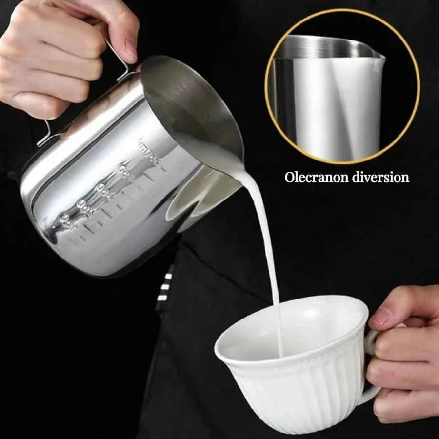 Stainless Steel Milk Frothing Pitcher