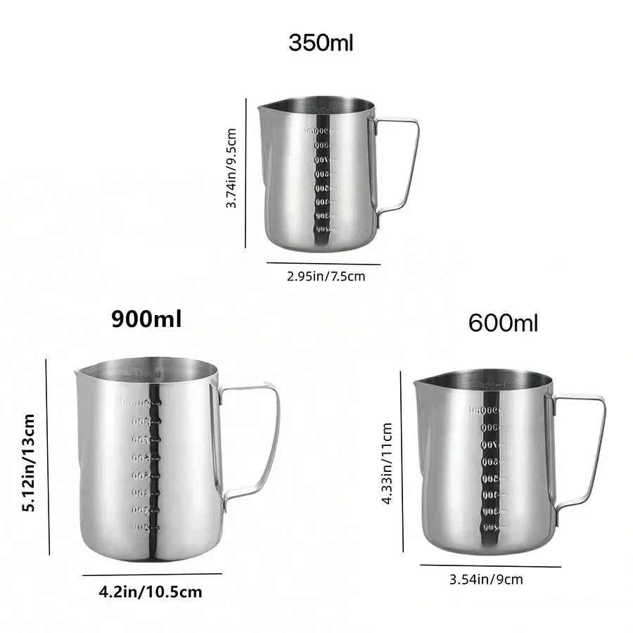 Stainless Steel Milk Frothing Pitcher