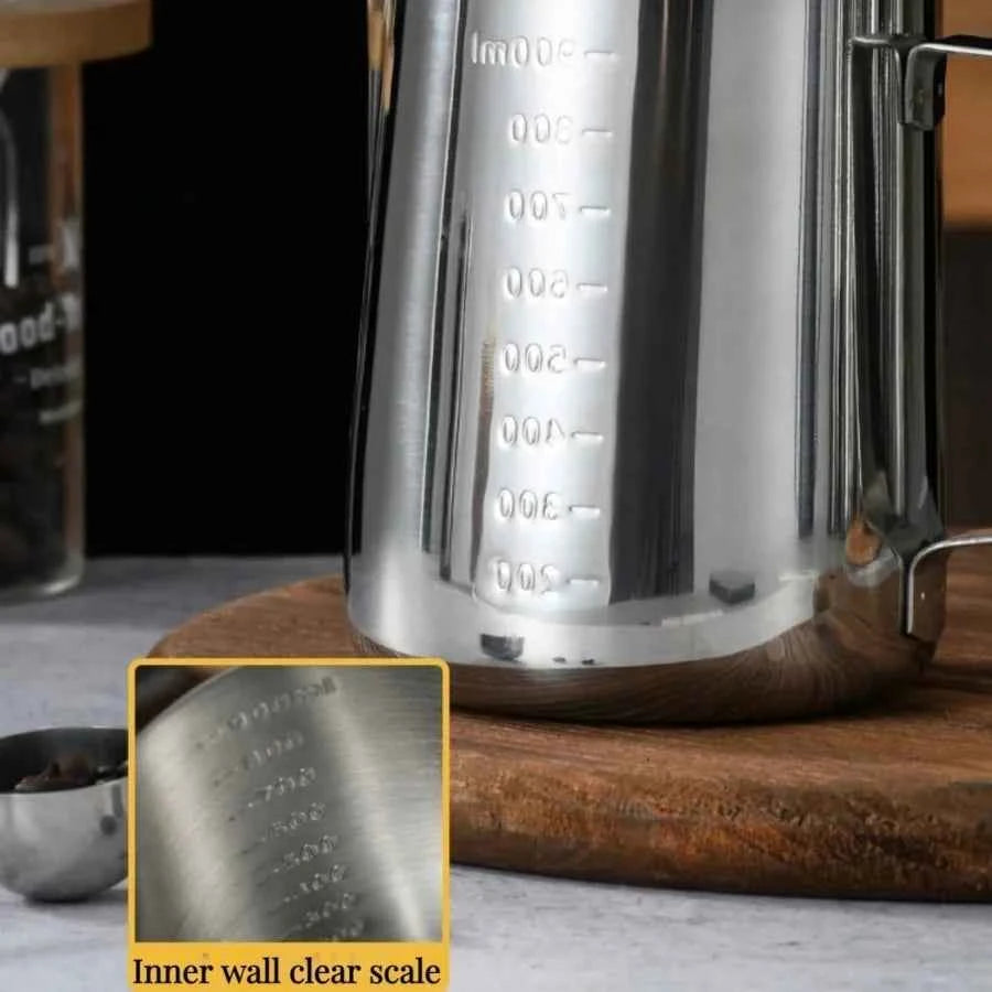 Stainless Steel Milk Frothing Pitcher