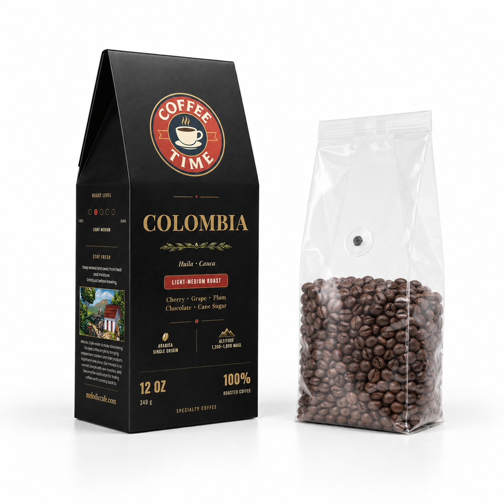 CoffeeTime Colombian - Light-Medium Roast