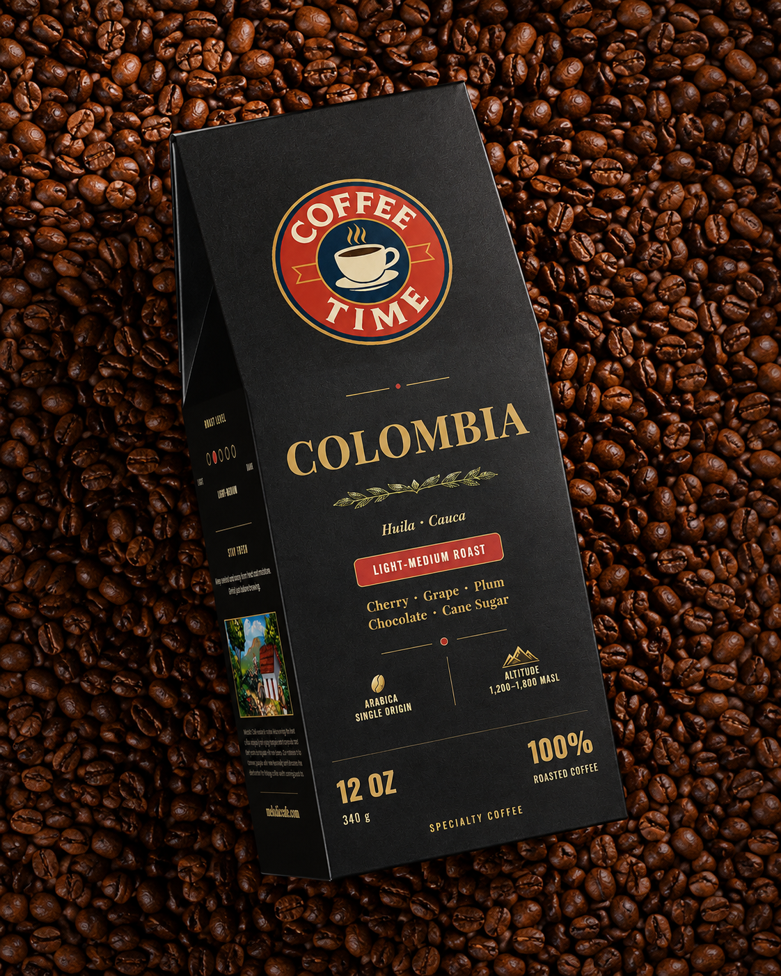 CoffeeTime Colombian - Light-Medium Roast